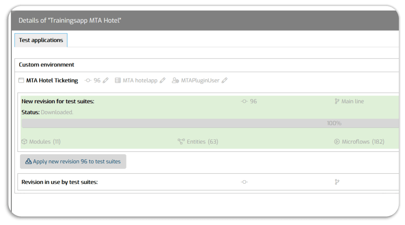 Strong integration with Mendix models
